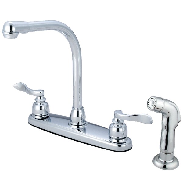 KB8751NFLSP NuWave French Centerset Kitchen Faucet, Polished Chrome